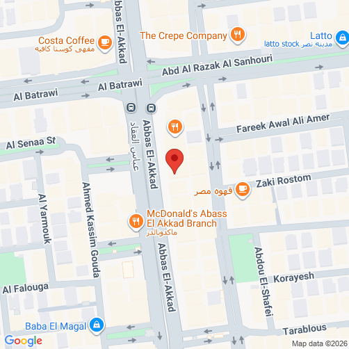 Map of (مدينة نصر ,القاهرة)